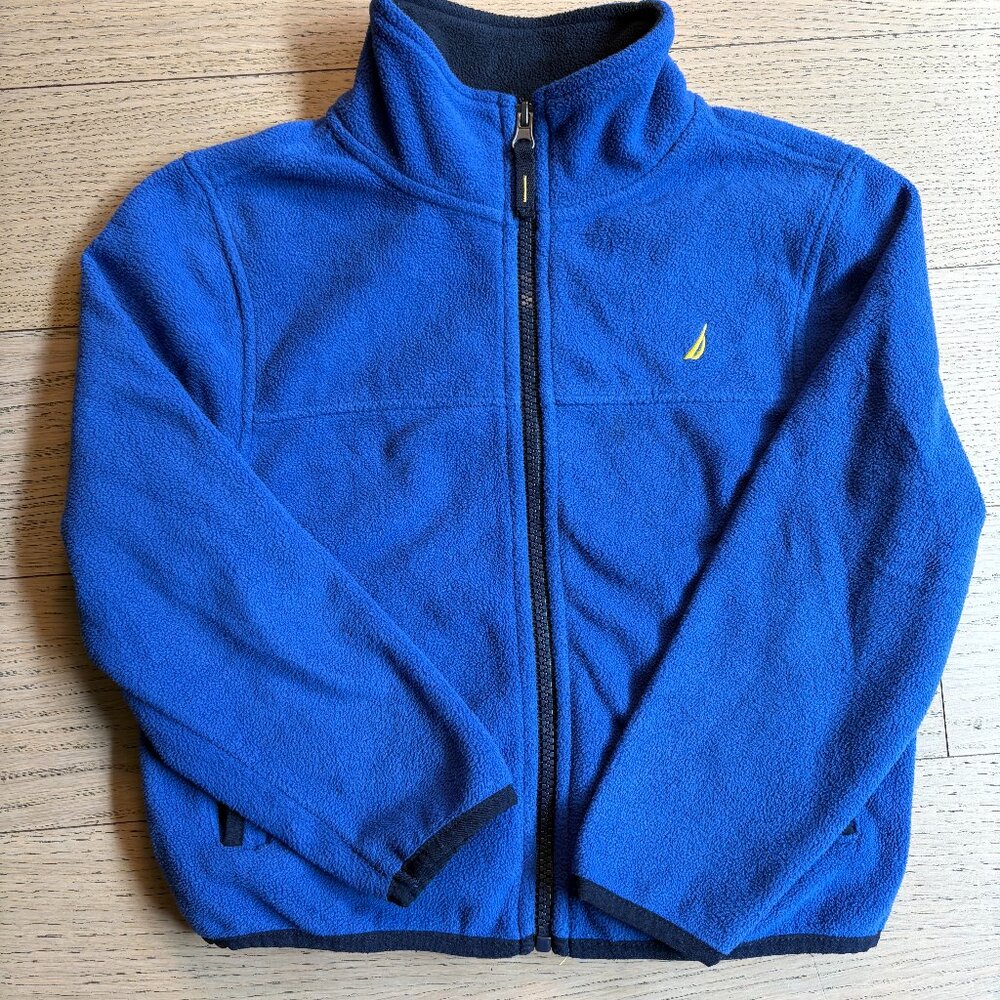 Nautica Zip Up Fleece Jacket - Kids Size 5